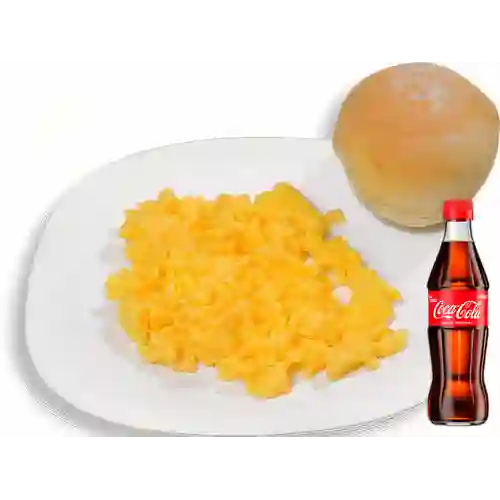 Combo Huevos Al Gusto + Coca Cola Original 300ML