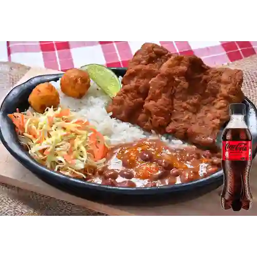 Combo Bandeja Almuerzo + Coca Cola Sin Azúcar 400 ml