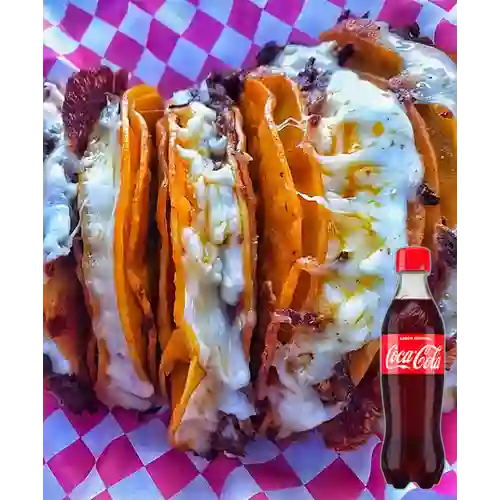 Combo Quesitaco de Asada X1 +Cocacola Orig 400ml
