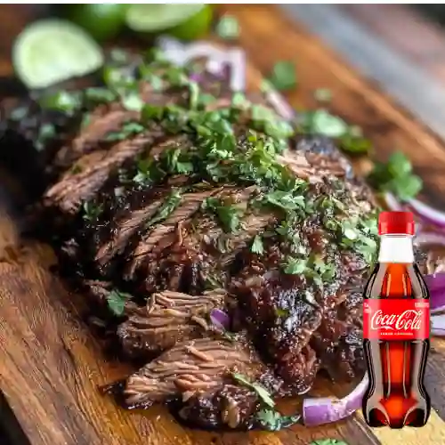 Combo Carne de Res + Coca Cola Original 250ML