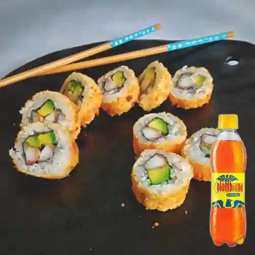 Combo California Tempura 10 Makis + Colombiana 250 ml