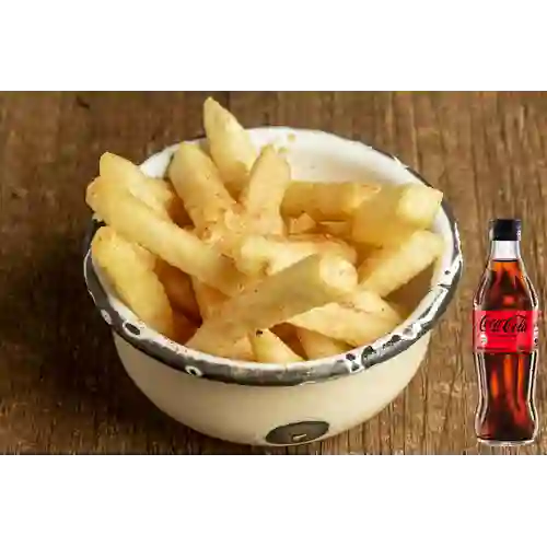 Combo Papa Francesa + Coca Cola Sin Azúcar 300ML