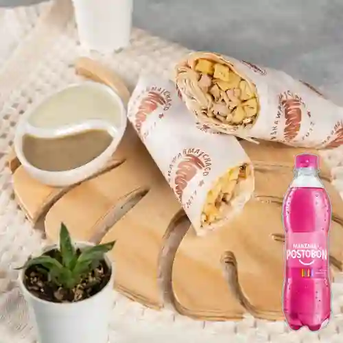 Combo Shawarma Beirut + Manzana 400 ml