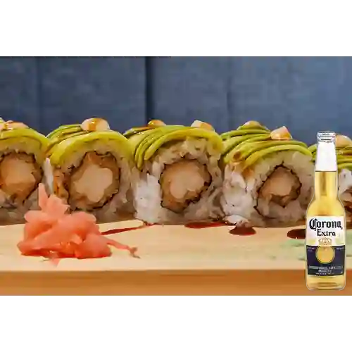 Combo Ebi Fry Roll + Corona 350 ml