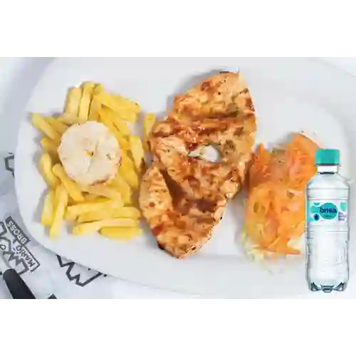 Combo 1/2 Pollo a la Plancha + Brisa Sin Gas 280ML