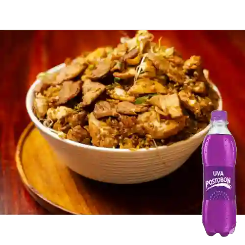 Combo Arroz Chino Tradicional + Postobon Uva 400 ml