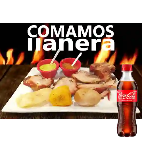 Combo Parrilla Personal  + Coca Cola Original 400 ml