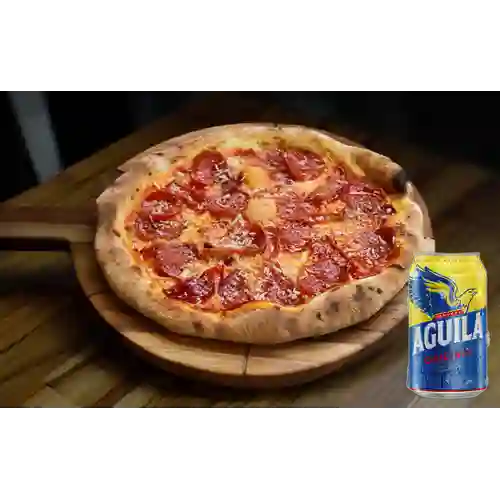 Combo Pizza Tayrona + Aguila Orig Lta 330ml