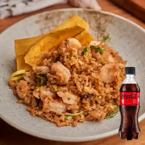Combo Arroz Cremoso + Coca Cola Sin Azúcar 400 ml