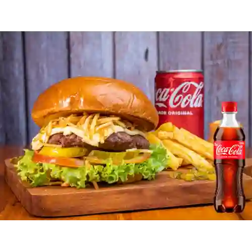 Combo Krusty + Coca Cola Original 400 ml