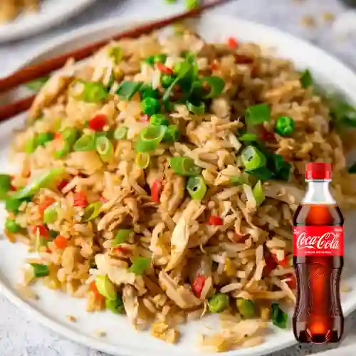 Combo Chicken Fried Rice + Coca Cola Original 400 ml