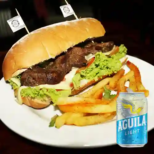 Combo Sándwich Mohave + Cerveza Aguila Light Lta 330ml
