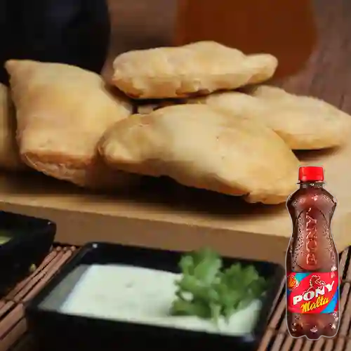 Combo Pastel Mexicano + Pony Malta 330 ml