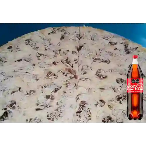 Combo Pizza Pollo&Champiñón XL +Cocacola Orig 1.5 Lt