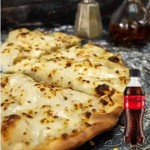 Combo Pizza Estofada Hawaiana +Cocacola S/az 400ml