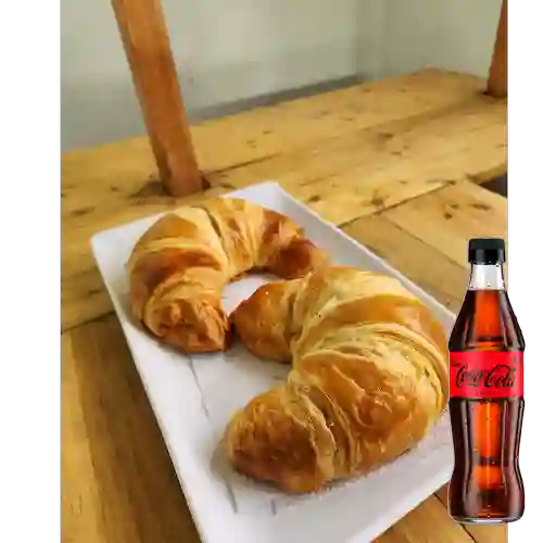 Combo Croassant Queso + Coca-Cola Zero 300 ml