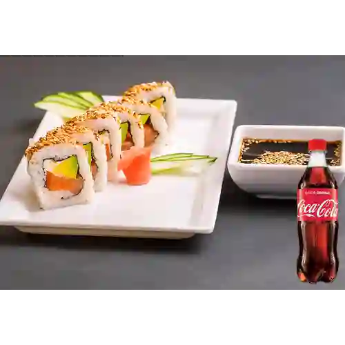 Combo Philadelphia Rolls + Coca Cola Original 500 ml