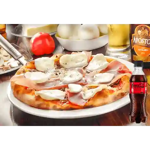 Combo Pizza Bufalissima + Coca Cola Sin Azúcar 400 ml