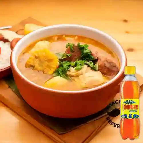 Combo Sancocho de Hueso Grande + Colombiana 400 ml