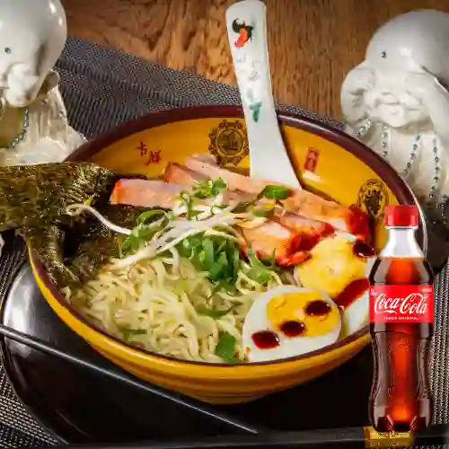 Combo Sopa Ramen + Coca Cola Original 400 ml
