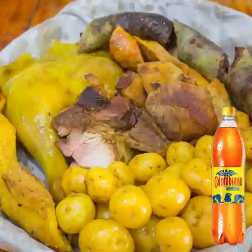 Combo Picada con Gallina + Colombiana 1.5 l