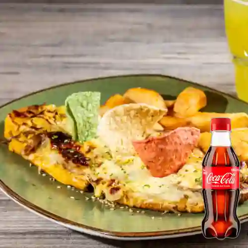 Combo Plátano Mixto + Coca Cola Original 250ML