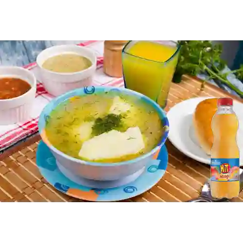 Combo Caldo de Papa + Hit Mango 500 ml