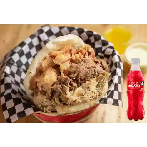 Combo Arepa Trifásica + Kola Román Original 400ML