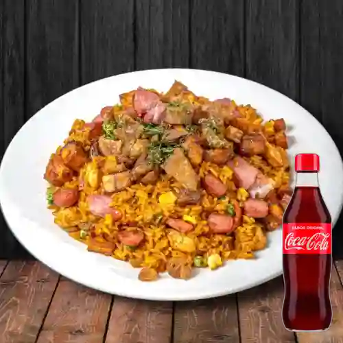 Combo Arroz Paisa + Coca-Cola Sabor Original 350 ml