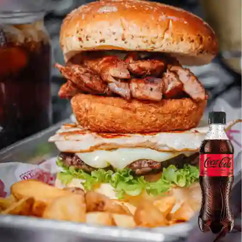 Combo Trifasica Burger + Coca-Cola Zero 400 ml