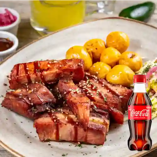 Combo Costillas en Bbq + Coca Cola Original 250ML