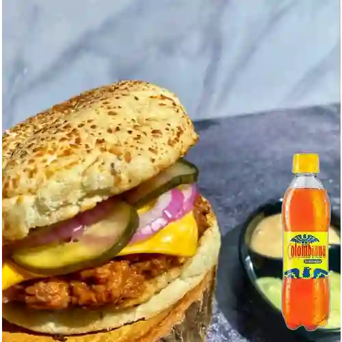 Combo Burger Smash + Colombiana 400 ml