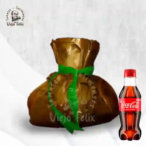 Combo Tamal Súper + Coca Cola Original 250ML