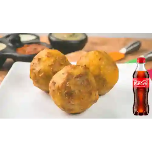 Combo Marranitas X 3 Und + Coca Cola Original 400 ml