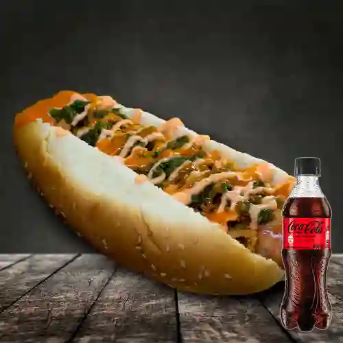 Chorizo (Armalo a Tu Gusto) + Cocacola S/az 500ml