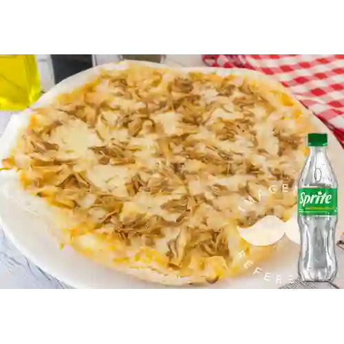 Combo Pizza Pollo Bbq + Sprite Original 400ml