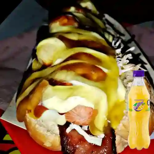 Combo Perro Super Especial + Quatro Original 400ML