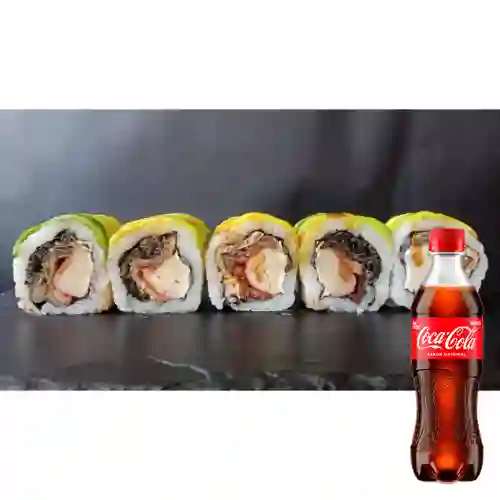 Combo Salmón Skin Rolls 2X1 +Cocacola Orig 400ml
