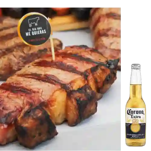 Combo Bife de Chorizo + Corona 350 ml