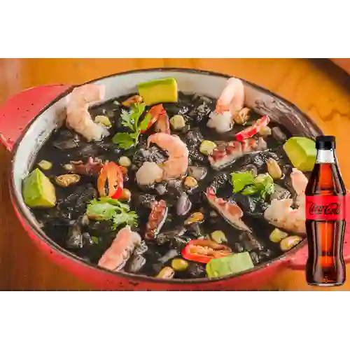 Combo Cebiche la Camarona + Coca-Cola ZERO 300 ml