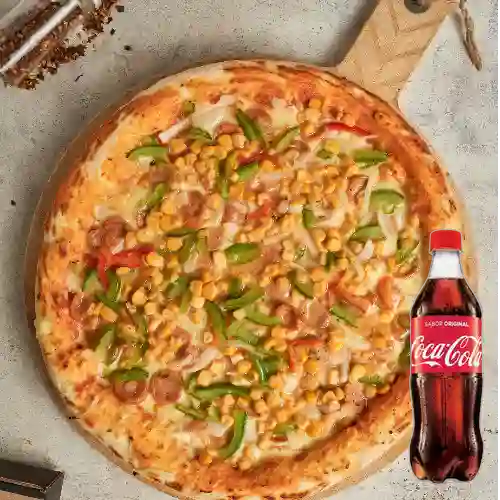 Combo Pizza Especial + Coca-Cola Sabor Original 500 ml