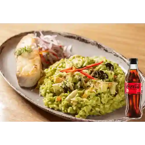 Arroz Marino c/ Pesca Del Día +Cocacola S/az 300ML