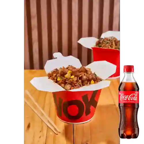 Combo Wok Tonkatsu + Coca Cola Original 400 ml