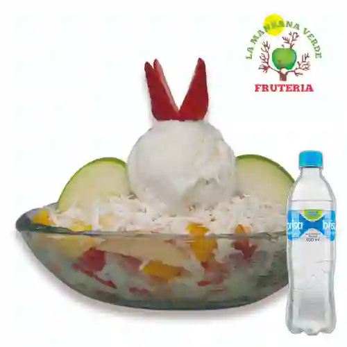 Combo Ensalada con Helado + Brisa 600 ml