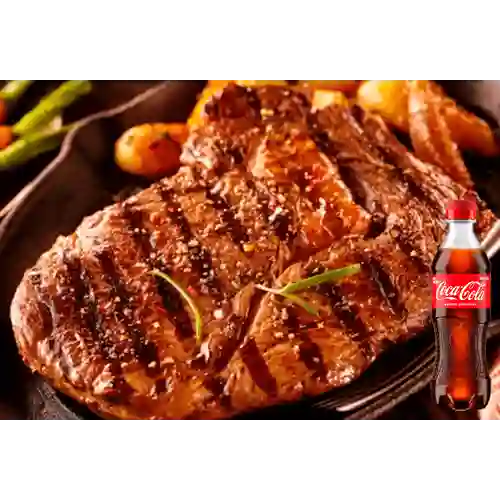 Combo Cañón de Cerdo + Coca Cola Original 400 ml