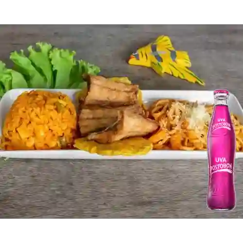 Combo Burro Mocho + Uva Postobon 350 ml