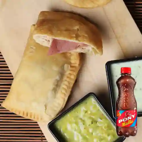 Combo Pastel Texano + Pony Malta 330 ml
