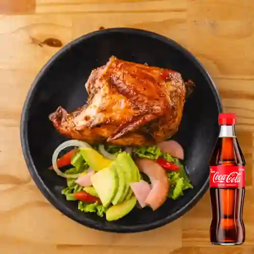 Pollo Personal c/ Ensalada&Chaufa +Cocacola Org 300ML