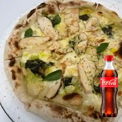 Combo Pizza de Pesto + Coca Cola Original 400 ml