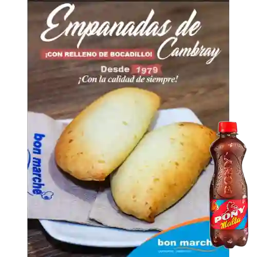 Combo Empanada de Cambray + Pony Malta 330 ml